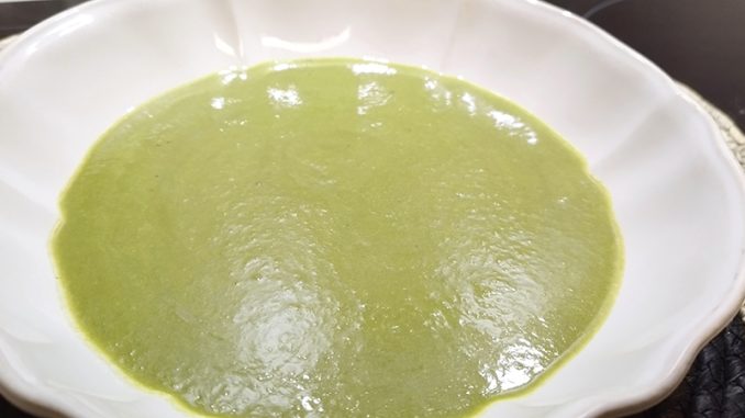 Crème de courge verte du Guatemala